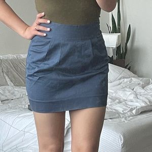 Vintage urban outfitters navy pencil mini skirt